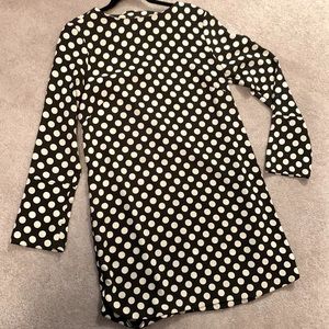 💜💲 FINAL PRICE DROP 💜 Short black and white polka dot dress